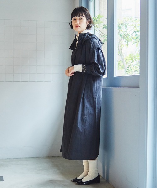 bulle de savon（ビュルデサボン）の「antique lace ワンピース