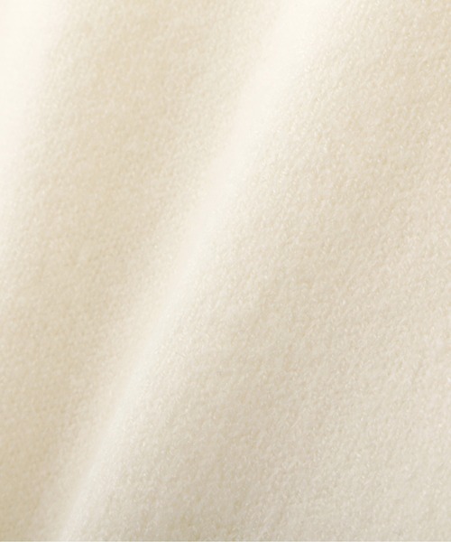 PROPORTION BODY DRESSING（プロポーションボディドレッシング）の「【美人百花11月号タイアップ 休井美郷さん着用商品】メタルバーポイントハイネック / 1212270014（ニット/セーター・レディース・ホワイト系その他/パープル/ブラック・FREE）」の10枚目の写真