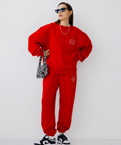 BITTER CELLS(ビターセルズ)の「BITTER CELLS/W BASICプルオーバー 2163831(スウェット・レディース・ブラック/レッド/ライトイエロー・MEDIUM/X-SMALL)」の8枚目の写真