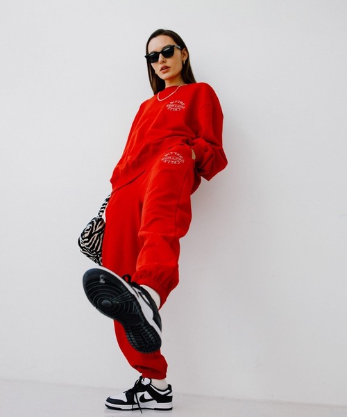 BITTER CELLS(ビターセルズ)の「BITTER CELLS/W BASICプルオーバー 2163831(スウェット・レディース・ブラック/レッド/ライトイエロー・MEDIUM/X-SMALL)」の10枚目の写真