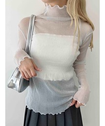 PHILLY | ラメシアートップス(Tシャツ/カットソー)