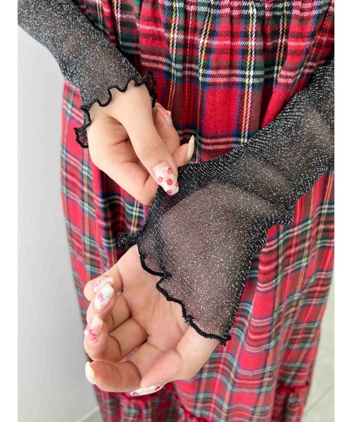 PHILLY（フィリー）の「ラメシアートップス（Tシャツ/カットソー・レディース・ホワイト/ブラック・FREE）」の13枚目の写真