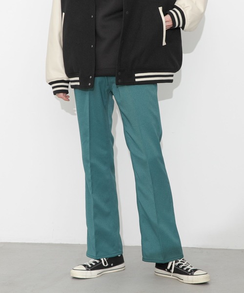 RAGEBLUE（レイジブルー）の「メランジーンズ/裏起毛フレアパンツ（スラックス・メンズ・ライトグレー/ブラック/ブラウン/グリーン・MEDIUM/LARGE）」の21枚目の写真