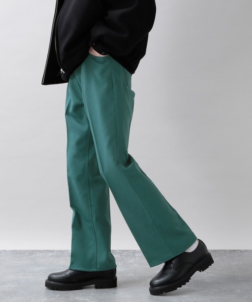 RAGEBLUE（レイジブルー）の「メランジーンズ/裏起毛フレアパンツ（スラックス・メンズ・ライトグレー/ブラック/ブラウン/グリーン・MEDIUM/LARGE）」の19枚目の写真