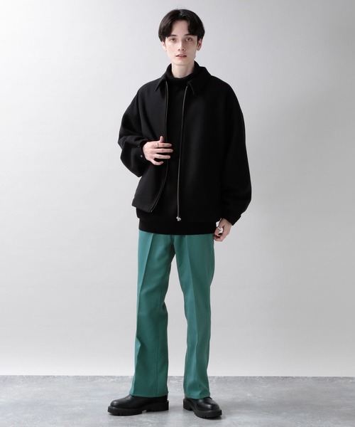 RAGEBLUE（レイジブルー）の「メランジーンズ/裏起毛フレアパンツ（スラックス・メンズ・ライトグレー/ブラック/ブラウン/グリーン・MEDIUM/LARGE）」の18枚目の写真