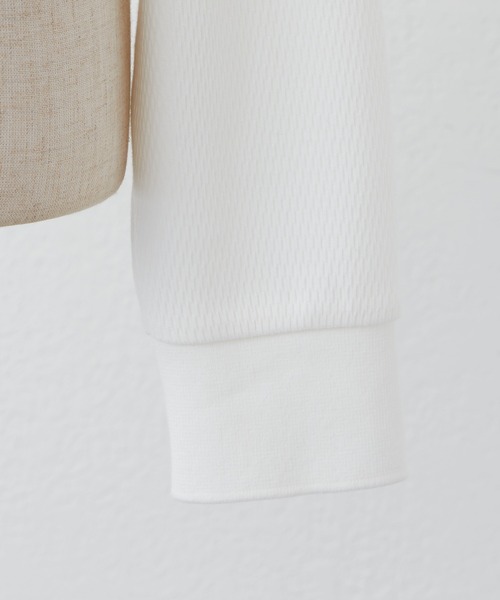 one after another NICE CLAUP（ワンアフターアナザーナイスクラップ）の「NC刺しゅうポロシャツ（ポロシャツ・レディース・ベージュ/オフホワイト/グリーン・FREE）」の19枚目の写真