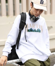 WEGO | WEGO/ヘビーウエイト 刺繍BIGプルオーバー(スウェット)