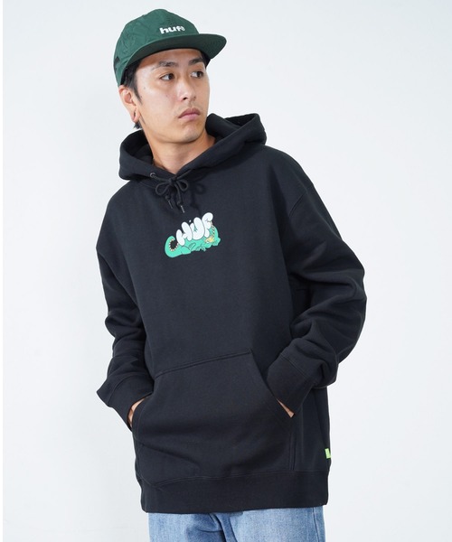 HUF（ハフ）の「HUF(ハフ) キルティング ロゴ刺繍 ベースボールキャップ（キャップ・メンズ・ベージュ/グリーン・FREE）」の14枚目の写真
