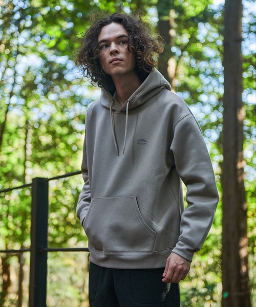 OUTDOOR PRODUCTS(アウトドアプロダクツ)の「【OUTDOOR PRODUCTS/アウトドアプロダクツ】フードエンボスロゴ 防風 ビッグシルエット プルオーバーパーカー(パーカー・メンズ・ブラック/カーキ/杢グレー/ベージュ・LARGE/MEDIUM/X-LARGE)」の20枚目の写真
