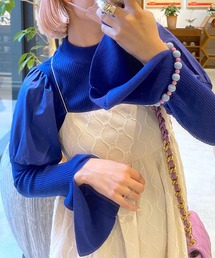 Alley by w closet | 【Alley】パフスリーブニット(ニット/セーター)