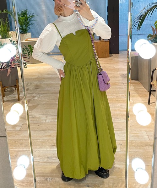 Alley by w closet（アリーバイダブルクローゼット）の「【Alley】パフスリーブニット（ニット/セーター・レディース・ブラック/オフホワイト/ブルー・FREE）」の21枚目の写真