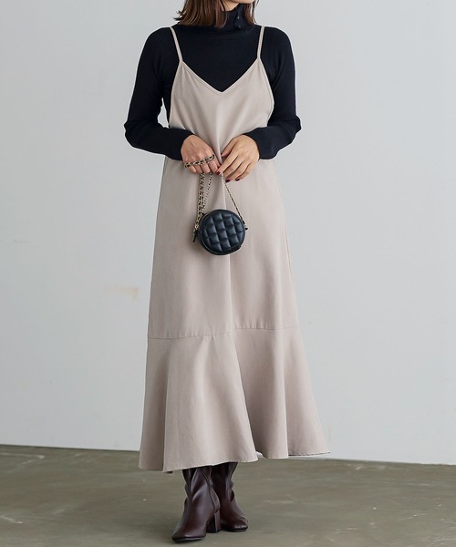 ボタン開きリブタートルネックニット（ニット/セーター）｜KOBE