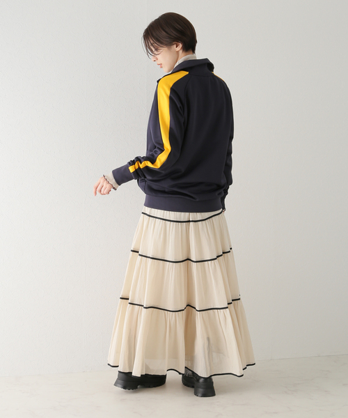 U by SPICK&SPAN（ユーバイスピックアンドスパン）の「【PUMA /プーマ】 ICONIC T7 トラックジャケット（ブルゾン・レディース・ネイビー・FREE）」の22枚目の写真