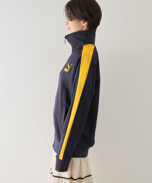 U by SPICK&SPAN（ユーバイスピックアンドスパン）の「【PUMA /プーマ】 ICONIC T7 トラックジャケット（ブルゾン・レディース・ネイビー・FREE）」の16枚目の写真