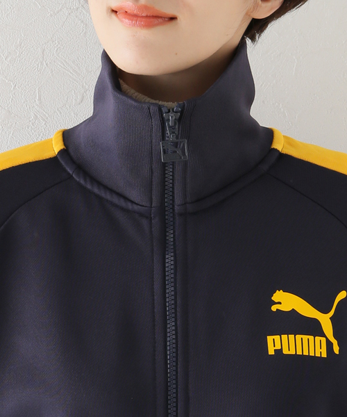 U by SPICK&SPAN（ユーバイスピックアンドスパン）の「【PUMA /プーマ】 ICONIC T7 トラックジャケット（ブルゾン・レディース・ネイビー・FREE）」の14枚目の写真