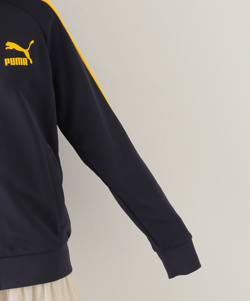 U by SPICK&SPAN（ユーバイスピックアンドスパン）の「【PUMA /プーマ】 ICONIC T7 トラックジャケット（ブルゾン・レディース・ネイビー・FREE）」の12枚目の写真
