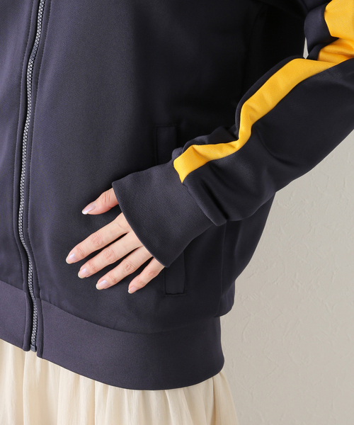 U by SPICK&SPAN（ユーバイスピックアンドスパン）の「【PUMA /プーマ】 ICONIC T7 トラックジャケット（ブルゾン・レディース・ネイビー・FREE）」の3枚目の写真