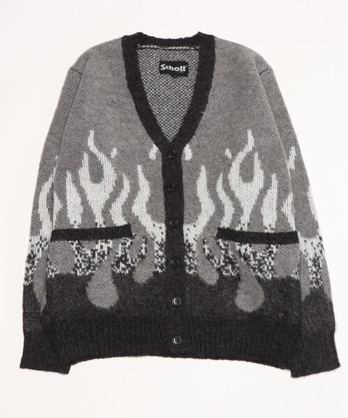 【schott】Fire mohair cardigan 楽天市場】【SALE／50%OFF】FIRE MOHAIR CARDIGAN/ファイヤー