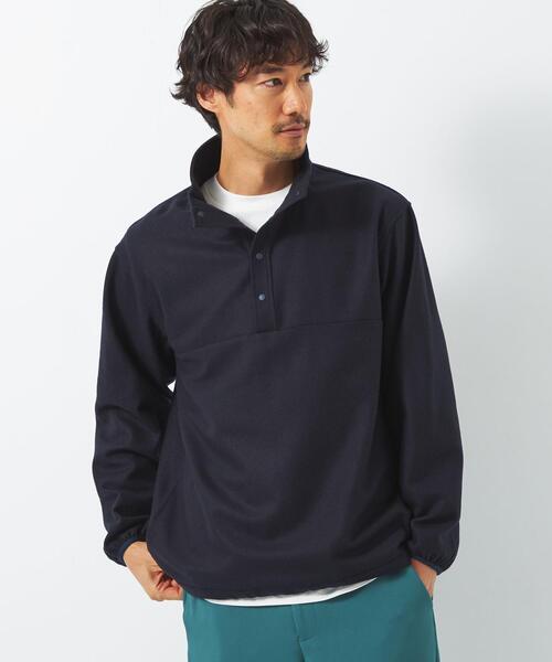 green label relaxing（グリーンレーベルリラクシング）の「フラノ プルオーバー トップス（その他トップス・メンズ・ダークグレー/ネイビー/モカ・M/L/XL）」の3枚目の写真