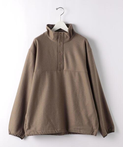 green label relaxing（グリーンレーベルリラクシング）の「フラノ プルオーバー トップス（その他トップス・メンズ・ダークグレー/ネイビー/モカ・M/L/XL）」の18枚目の写真