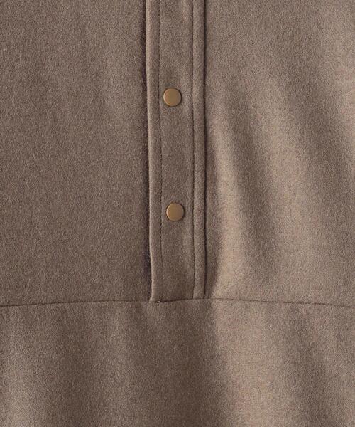 green label relaxing（グリーンレーベルリラクシング）の「フラノ プルオーバー トップス（その他トップス・メンズ・ダークグレー/ネイビー/モカ・M/L/XL）」の19枚目の写真