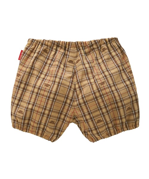 MIKI HOUSE（ミキハウス）の「ミキハウスベア ブルマ（その他パンツ・キッズ・ホワイト×ネイビー/ベージュ・フリー(70-90cm)）」の2枚目の写真