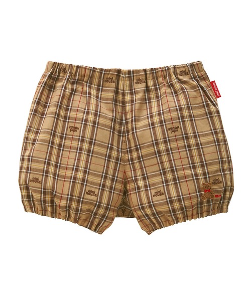 MIKI HOUSE（ミキハウス）の「ミキハウスベア ブルマ（その他パンツ・キッズ・ホワイト×ネイビー/ベージュ・フリー(70-90cm)）」の7枚目の写真