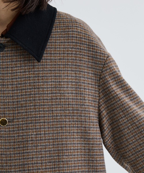 CULLNI（クルニ）の「STUDIOUS別注 ZIP CHECK COAT（ステン