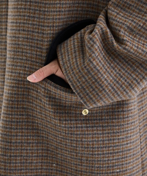 CULLNI（クルニ）の「STUDIOUS別注 ZIP CHECK COAT（ステン