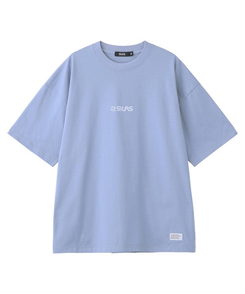 SILAS(サイラス)の「OLD LOGO EMBROIDERY WIDE S/S TEE(Tシャツ/カットソー・メンズ・ブルー/ブラック/ホワイト/グリーン/パープル/チャコール/イエロー・M/L/XL)」の6枚目の写真