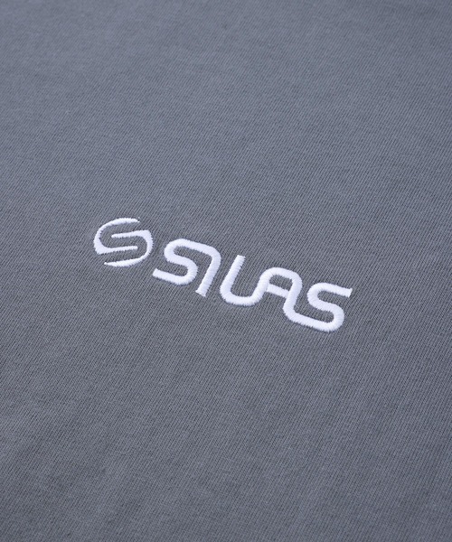 SILAS(サイラス)の「OLD LOGO EMBROIDERY WIDE S/S TEE(Tシャツ/カットソー・メンズ・ブルー/ブラック/ホワイト/グリーン/パープル/チャコール/イエロー・M/L/XL)」の11枚目の写真