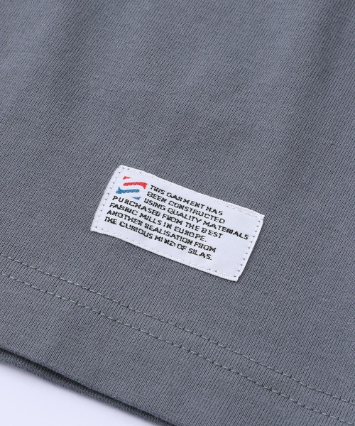 SILAS(サイラス)の「OLD LOGO EMBROIDERY WIDE S/S TEE(Tシャツ/カットソー・メンズ・ブルー/ブラック/ホワイト/グリーン/パープル/チャコール/イエロー・M/L/XL)」の12枚目の写真