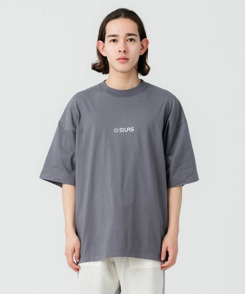 SILAS(サイラス)の「OLD LOGO EMBROIDERY WIDE S/S TEE(Tシャツ/カットソー・メンズ・ブルー/ブラック/ホワイト/グリーン/パープル/チャコール/イエロー・M/L/XL)」の19枚目の写真