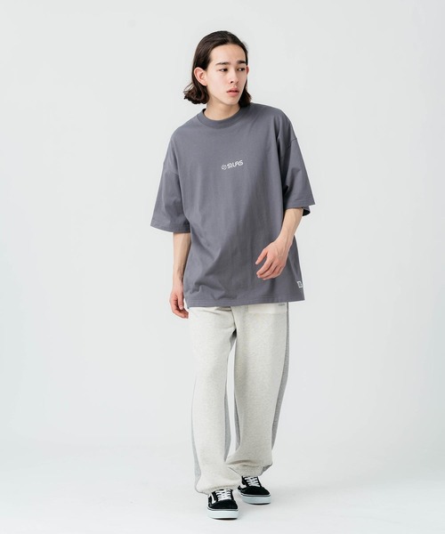 SILAS(サイラス)の「OLD LOGO EMBROIDERY WIDE S/S TEE(Tシャツ/カットソー・メンズ・ブルー/ブラック/ホワイト/グリーン/パープル/チャコール/イエロー・M/L/XL)」の20枚目の写真
