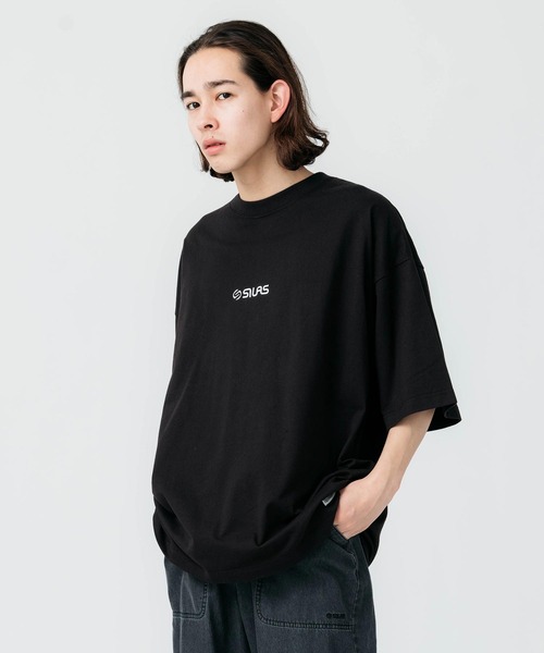 SILAS(サイラス)の「OLD LOGO EMBROIDERY WIDE S/S TEE(Tシャツ/カットソー・メンズ・ブルー/ブラック/ホワイト/グリーン/パープル/チャコール/イエロー・M/L/XL)」の21枚目の写真