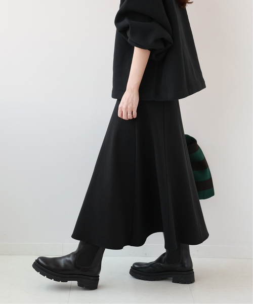JOURNAL STANDARD relume(ジャーナルスタンダード レリューム)の「《追加3》CTダンボールトラペーズスカート(スカート・レディース・ブラック/グレー・FREE)」の9枚目の写真
