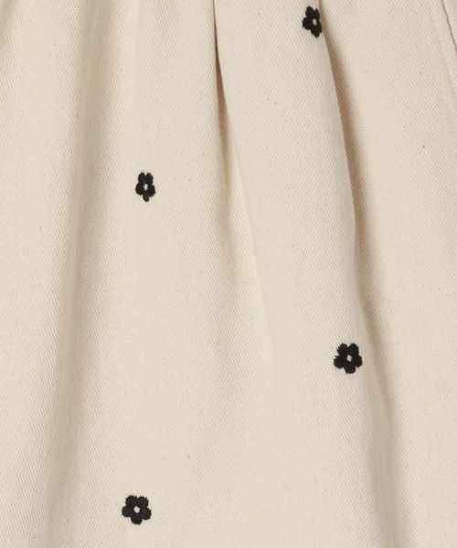 LOWRYS FARM（ローリーズファーム）の「シシュウギャザースカート　180007（スカート・キッズ・ブルー/アイボリー/ネイビー・110cm/120cm/130cm/140cm/150cm）」の18枚目の写真