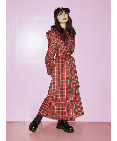 フリルロングシャツワンピース ワンピース Jouetie ジュエティ のファッション通販 Zozotown