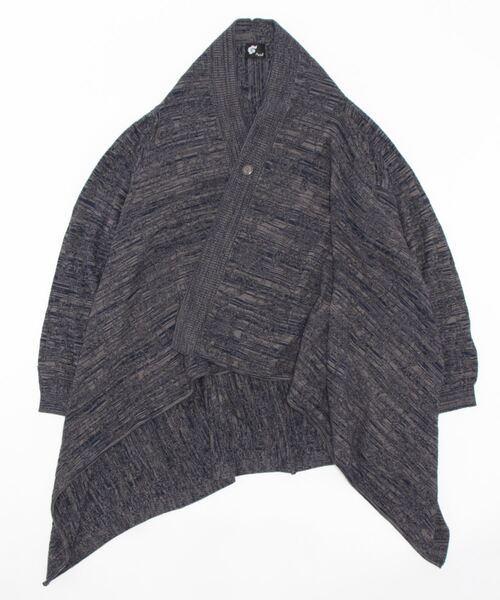 チャイハネ（チャイハネ）の「【チャイハネ】ペイズリー柄MEN'Sジャガードニットカーディガン（カーディガン/ボレロ・メンズ・ブラック/イエロー/ベージュ/ネイビー/ターコイズブルー/オレンジ/カーキ/グレー・FREE）」の5枚目の写真