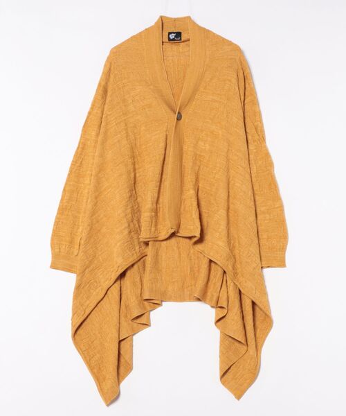 チャイハネ（チャイハネ）の「【チャイハネ】ペイズリー柄MEN'Sジャガードニットカーディガン（カーディガン/ボレロ・メンズ・ブラック/イエロー/ベージュ/ネイビー/ターコイズブルー/オレンジ/カーキ/グレー/ナチュラル/マスタード・FREE）」の9枚目の写真