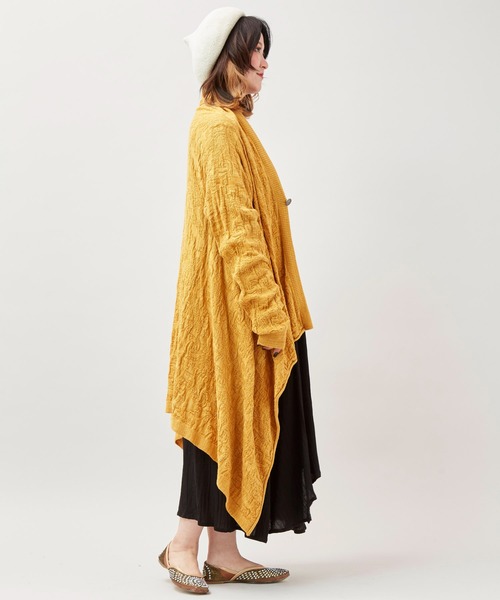 チャイハネ（チャイハネ）の「【チャイハネ】ペイズリー柄MEN'Sジャガードニットカーディガン（カーディガン/ボレロ・メンズ・ブラック/イエロー/ベージュ/ネイビー/ターコイズブルー/オレンジ/カーキ/グレー/ナチュラル/マスタード・FREE）」の22枚目の写真