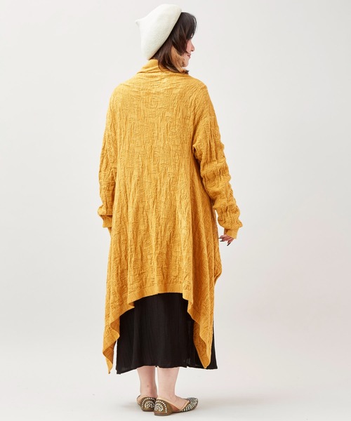 チャイハネ（チャイハネ）の「【チャイハネ】ペイズリー柄MEN'Sジャガードニットカーディガン（カーディガン/ボレロ・メンズ・ブラック/イエロー/ベージュ/ネイビー/ターコイズブルー/オレンジ/カーキ/グレー/ナチュラル/マスタード・FREE）」の21枚目の写真