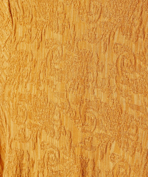 チャイハネ（チャイハネ）の「【チャイハネ】ペイズリー柄MEN'Sジャガードニットカーディガン（カーディガン/ボレロ・メンズ・ブラック/イエロー/ベージュ/ネイビー/ターコイズブルー/オレンジ/カーキ/グレー/ナチュラル/マスタード・FREE）」の19枚目の写真