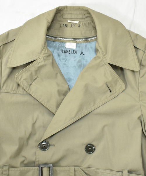 VINTAGE(ヴィンテージ)の「【ヴィンテージ古着】80's ミリタリー U.S.ARMY トレンチコート(トレンチコート・メンズ・ベージュ・LARGE)」の5枚目の写真