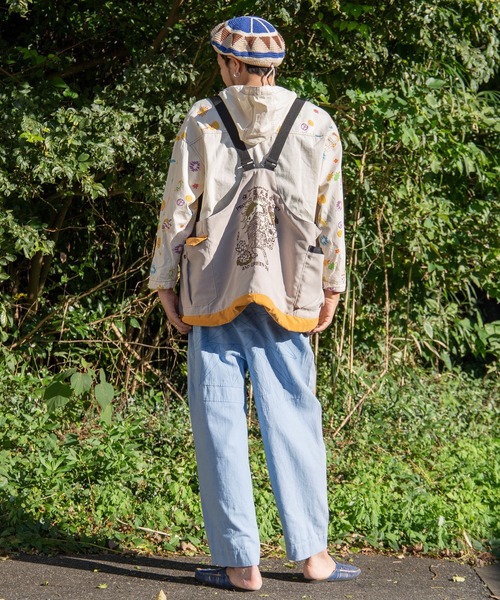 チャイハネ(チャイハネ)の「【チャイハネ】オリスカ刺繍バッグ・ベスト2WAY(トートバッグ・メンズ・ブルー/ベージュ/パープル・FREE)」の16枚目の写真
