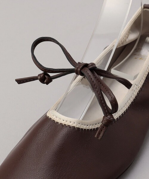 FREAK'S STORE（フリークスストア）の「ROVERETO/ロベレート リボン付バレーシューズ（バレエシューズ・レディース・ブラック/ブラウン・38/36/37）」の17枚目の写真