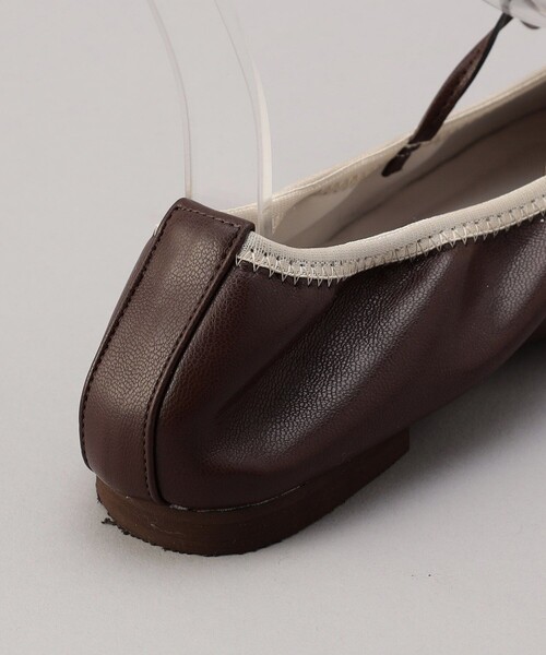 FREAK'S STORE（フリークスストア）の「ROVERETO/ロベレート リボン付バレーシューズ（バレエシューズ・レディース・ブラック/ブラウン・38/36/37）」の19枚目の写真