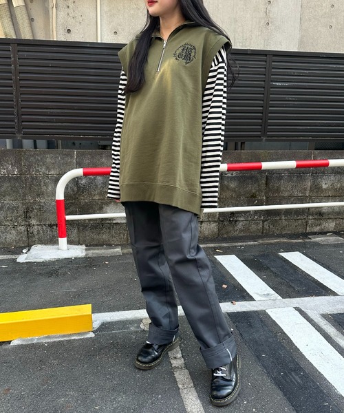 Dickies(ディッキーズ)の「【Dickies / ディッキーズ】874 ワークパンツ(チノパンツ・レディース・ブラウン/チャコール/ブラック/カーキ/オリーブ/ホワイト/ネイビー系・28/30)」の12枚目の写真