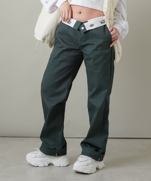 Dickies(ディッキーズ)の「【Dickies / ディッキーズ】874 ワークパンツ(チノパンツ・レディース・ブラウン/チャコール/ブラック/カーキ/オリーブ/ホワイト/ネイビー系・28/30)」の18枚目の写真