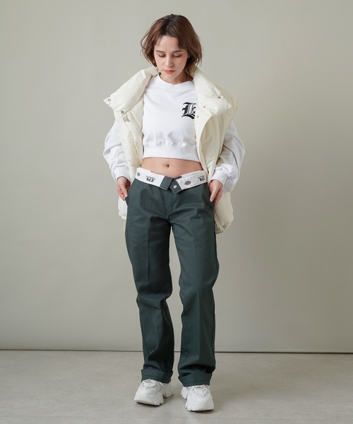 Dickies(ディッキーズ)の「【Dickies / ディッキーズ】874 ワークパンツ(チノパンツ・レディース・ブラウン/チャコール/ブラック/カーキ/オリーブ/ホワイト/ネイビー系・28/30)」の19枚目の写真